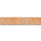 Цепочка, плетение "Панцирное ленточное" из красного золота 585 пробы