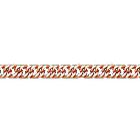 Цепочка, плетение "Панцирь двойной" из красного золота 585 пробы