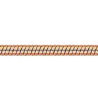 Цепочка, плетение "Снейк" из красного золота 585 пробы